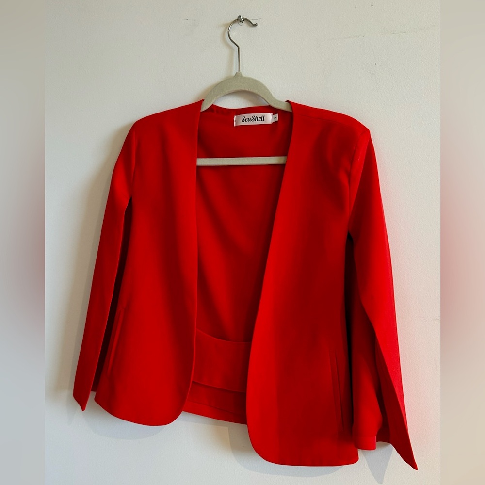 Red Jacket, With Opened Sleeves. S - image 1